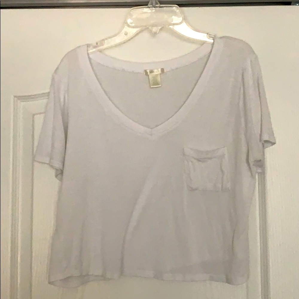 White Crop Top